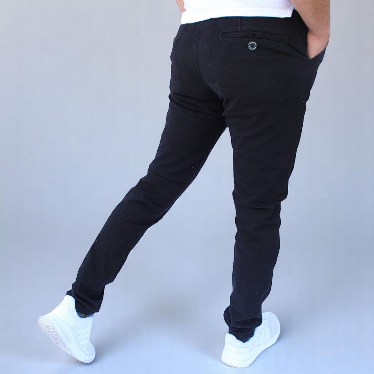 Pantalón Skinny de Gabardina stretch Para Hombre John Silver
