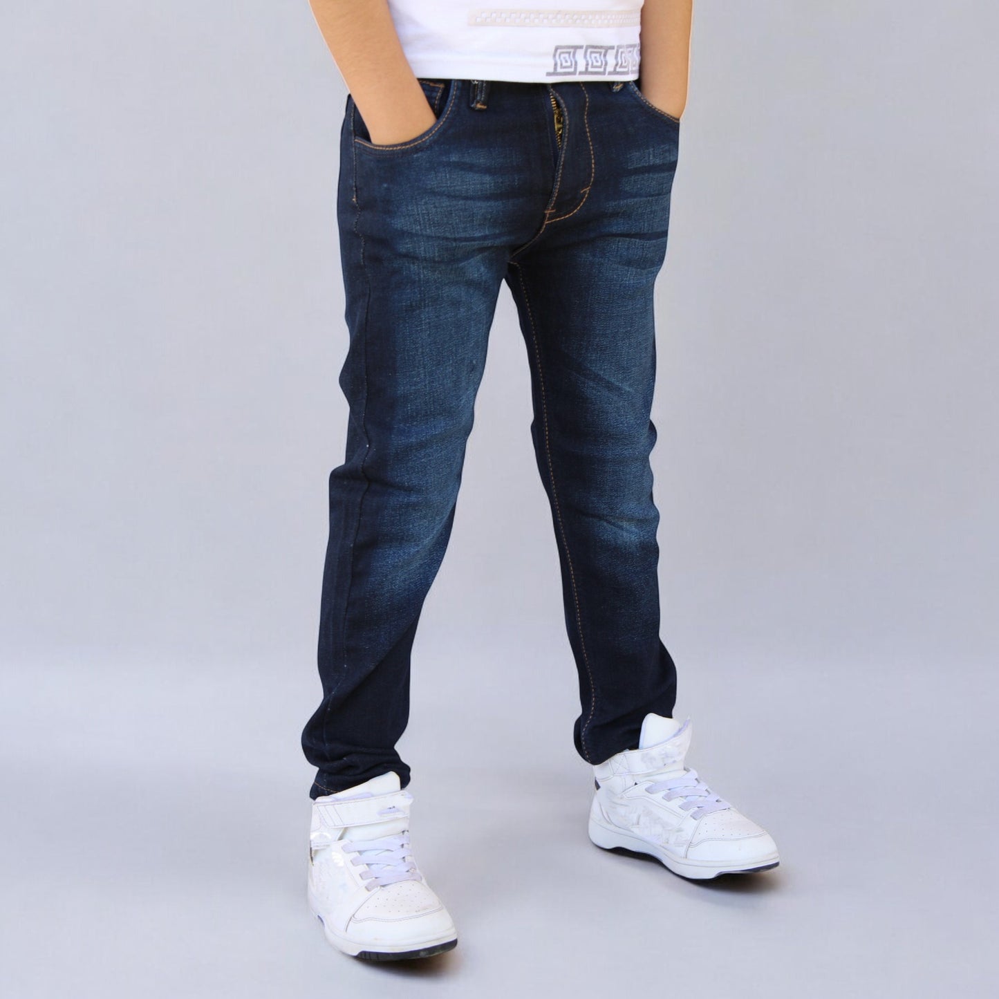 Pantalón Skinny de Mezclilla stretch Para Hombre John Silver